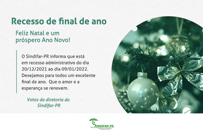 Feliz Natal e um próspero Ano Novo! - SINDIFAR-PR - Sindicato dos  Farmacêuticos no Estado do Paraná